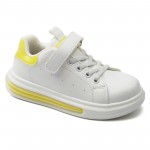 Детские кроссовки Apawwa GC20-1 YELLOW бело-желтые 26-31